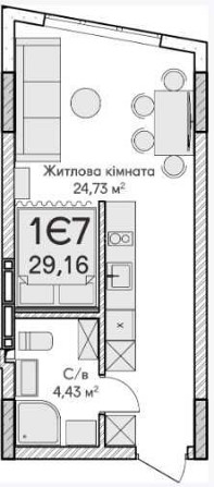 Нова студія у ЖК "Синергія Сіті" – ваш крок до комфортного життя! Ірпінь - зображення 5