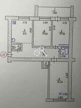 Продаж 3-к унікальної квартири між 95-Автовокзал-Косіора-Соцмісто Kryvyi Rih