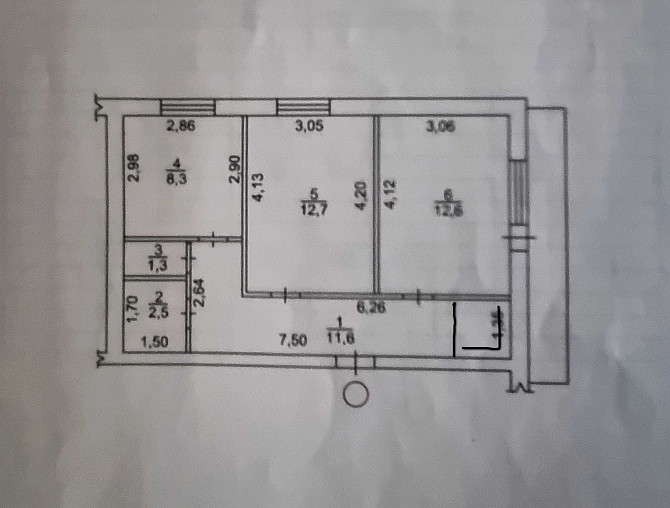 Продаж двокімнатної квартири на вул. Романтична,  Космічний мкр-н Zaporizhzhia - photo 2