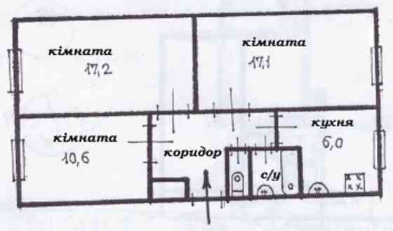 Продам  3 кімнатну квартиру в шикарному місці Одеса