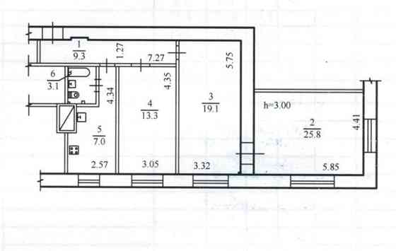 Продам 3 -х к.квартиру на пр.Мазепы,Петровского, Орловская Днепр