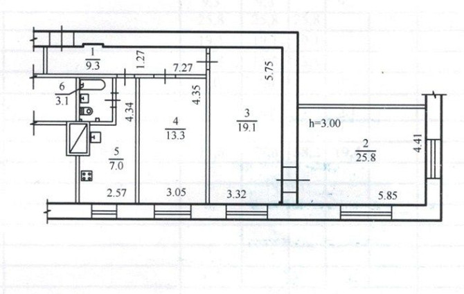 Продам 3 -х к.квартиру на пр.Мазепы,Петровского, Орловская Дніпро - зображення 2