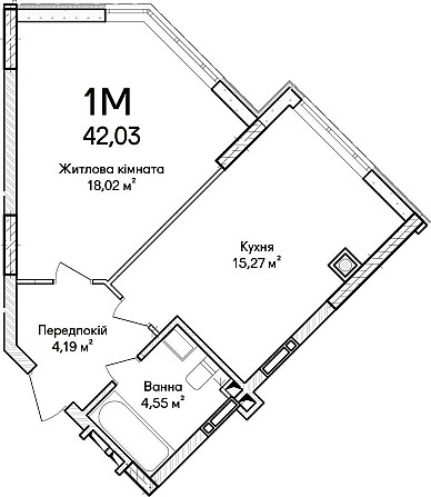 Сучасна 1к квартира. Розтермінування від 30%! Ірпінь - зображення 7