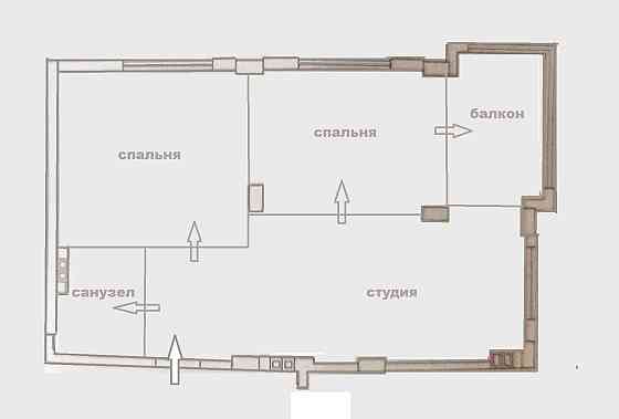 Продается 2-комнатная квартира ЖК "Приморские Сады"/ ул.Марсельская Крижанівка