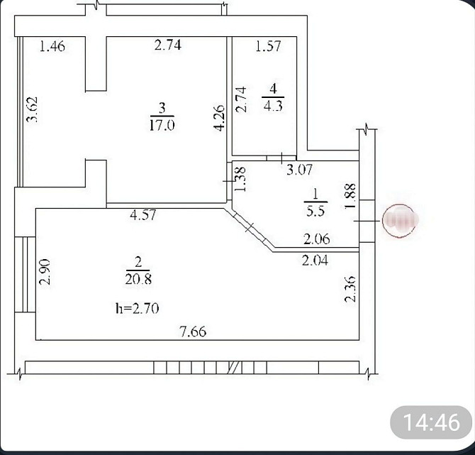 Продам 1-ну квартиру на ЖК"Набережна"на Вокзальній Bila Tserkva - photo 6