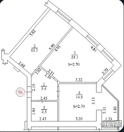 Продам 1-ну квартиру на ЖК"Набережна"на Вокзальній Bila Tserkva - photo 3