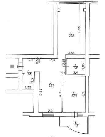 Продаж 2 кімнатної квартири в Бучі, 73 кВ.м. Bucha