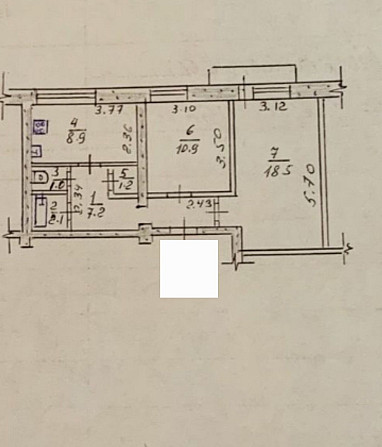 2х комн квартира Шевченковский район Zaporizhzhia - photo 1