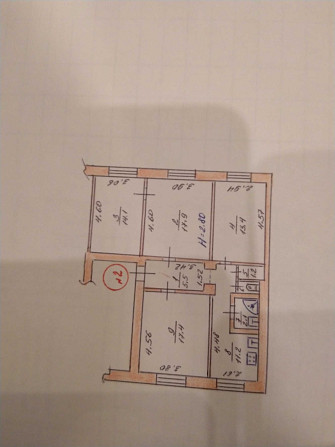 Продам 4-х кімн. кварт. 1 поверх переведену в нежитл.фонд Запоріжжя - зображення 1