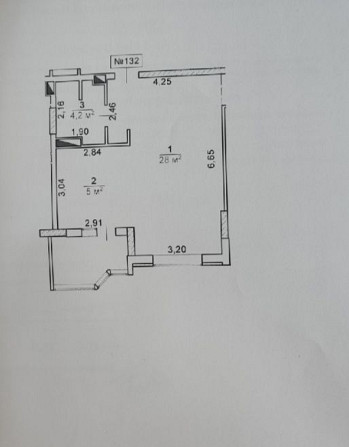 Продаж 1-кімнатної квартири в центрі міста вул.Гоголя 253
-загальна пл Черкаси - зображення 6