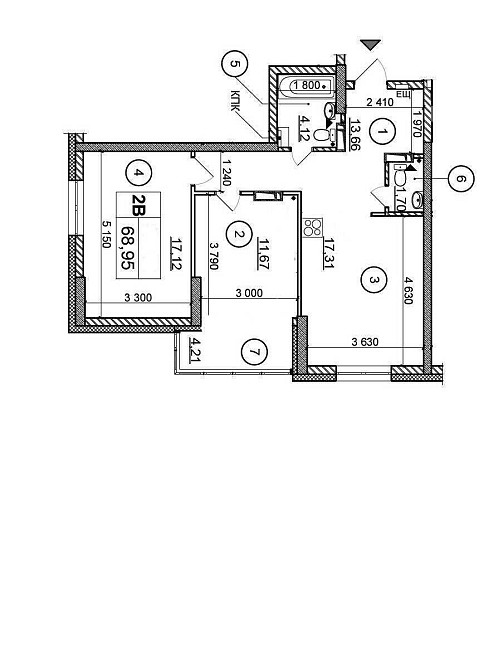 ЖК Патриотика Б. Гмыри 14а 2-х комнатная кв. Позняки Киев - изображение 8