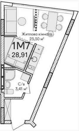 ЖК "Синергія Сіті": квартира-студія 29.5 м² по Знижці!! Іrpin