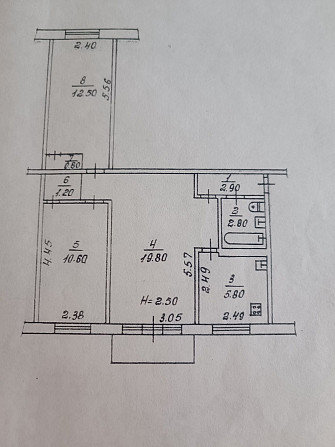 Продаж 3 кімнатної квартири на Соц.місті Kryvyi Rih - photo 1