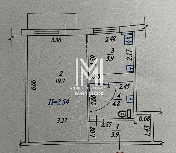 Продам 1к квартиру на Салтовке (Код: 80497) Харьков - изображение 7