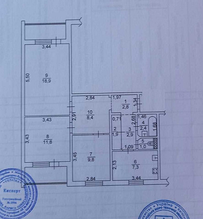 Вишгород, Кургузова вул. 3 б,   3х кімн. квартира 71 кв.м Вышгород - изображение 8