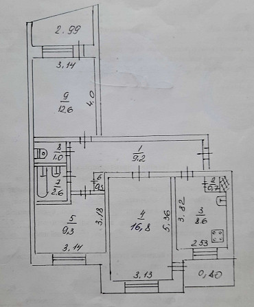 Продам 3-х комнатную квартиру КРЭС, Покровский район, Кривой Рог. Kryvyi Rih - photo 2