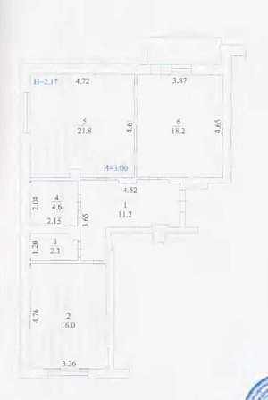 Продам 2р. кв., 75,4м2. ремонт, ЖК Сказка. єОселя Київ - зображення 6