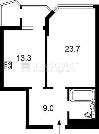 БЕЗ % Простоар квартира 54 кв.м. в ЖК бізнес-класу "Пори року"! Киев