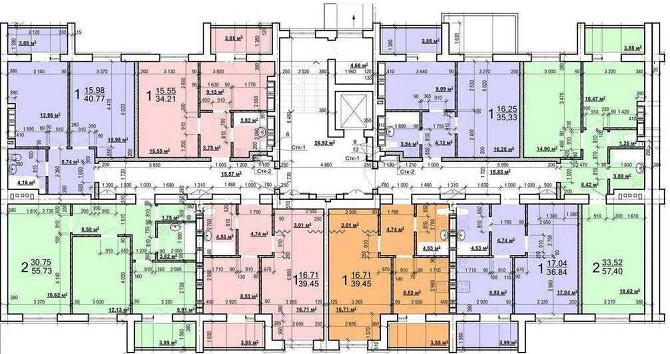 Продам свою двустороннюю 2-х ком. квартиру 57м2 на 7 этаже. ЖК Мира 3 Харьков - изображение 3