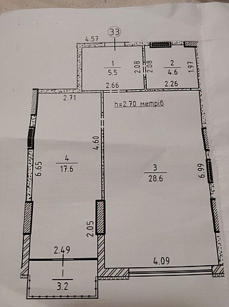 Продам квартиру 58м2 на 4 поверсі ЖК Айсберг Суми - зображення 2