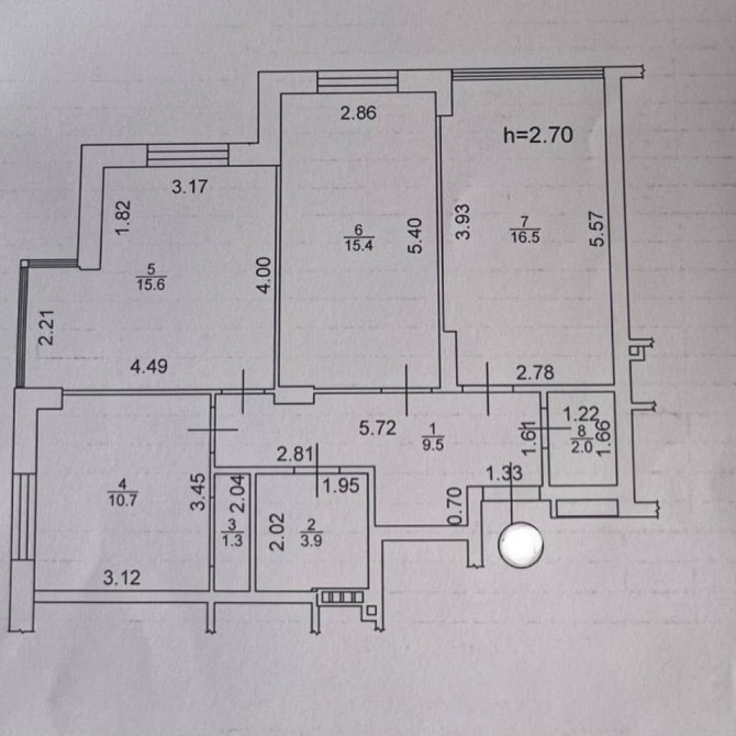 Готова 3 кім квартира ЖК Центральний Ірпінь - зображення 6