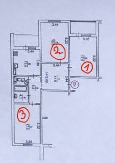 3-х комнатаная Данченко Правды Виноградарь Кристер Град 95кв м Киев - изображение 2