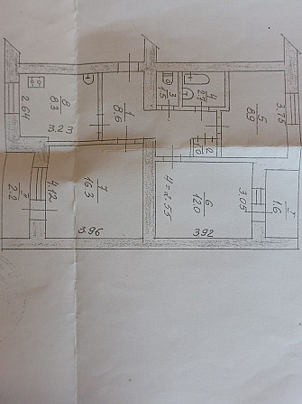 Продам 3х комнатную квартиру квартиру Kryvyi Rih - photo 1