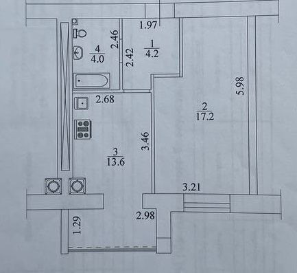 Продаж 1 кімнатної квартири 39м2 з ремонтом в ЖК Софіївська Сфера Софіївська Борщагівка - зображення 6