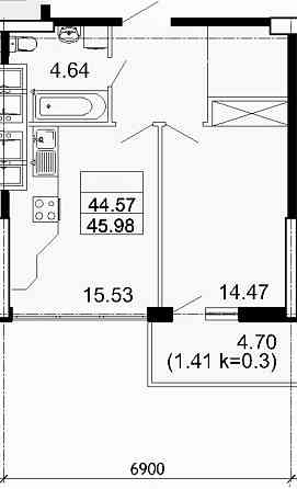 Продам 1к квартиру Акрополь 24 этаж вид на море Одеса