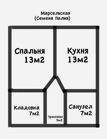 1 комнатная Е Оселя Острова ремонт мебель техника 34000$ Odesa