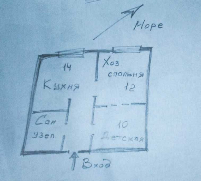 Квартира  з ремонтом та меблями, все нове, ліфт працює.  Море видно Одеса - зображення 1