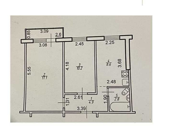 Продам 2 кімнатну квартиру по вул Довженка Іvano-Frankivsk - photo 4