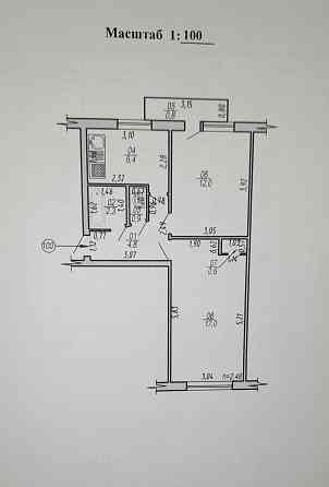 Продам 2-х кімнатну квартиру Zelenodolsk