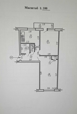 Продам 2-х кімнатну квартиру Зеленодольск - изображение 1