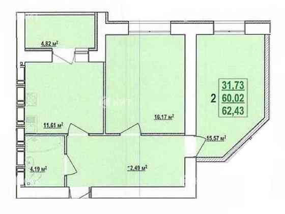 Продам 2 комнатную квартиру в ЖК Левада-2 Харьков