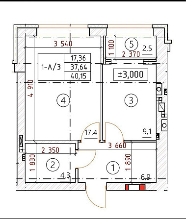 Гнятюка 4б, Жк Новатор 40м.кв Ирпень - изображение 7