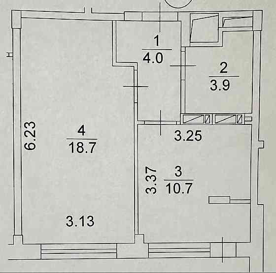 ЖК Нові Теремки; 1-кім; 37 м; від власника; можлива розстр. до 2-х р. Chabany