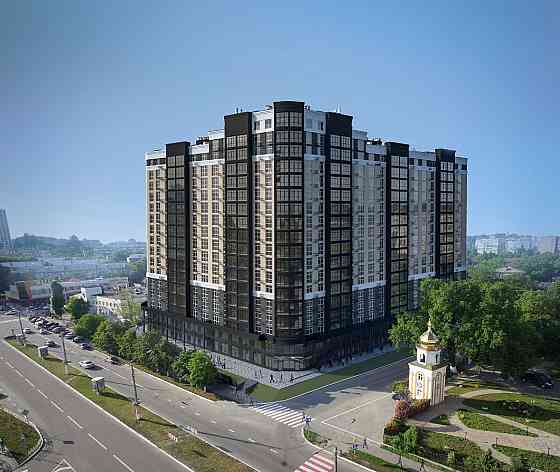 2кім,  єдина з таким плануванням квартира  в центрі міста, вул.Шкільна Вышгород