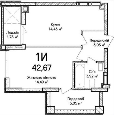 Ваш сучасний стиль життя в ЖК "Синергія Сіті": 1-кімнатна квартира! Ирпень - изображение 7