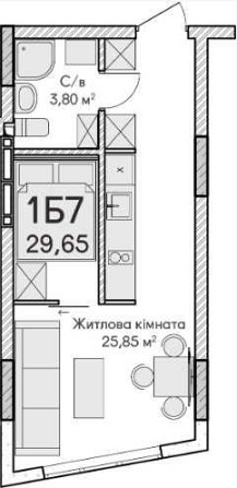 Вигідна пропозиція – студія 30.2м² у ЖК "Синергія Сіті" зі знижкою 5%! Ірпінь - зображення 7