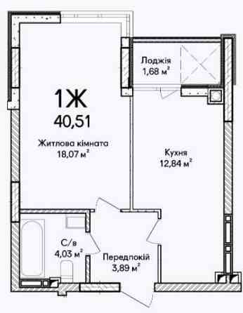 1-кімнатна квартира у ЖК"Синергія Сіті" – Ваш новий простір для життя! Ірпінь