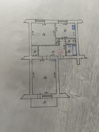 Продам 2-х к. квартиру Voznesensk - photo 1