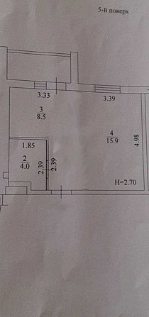 Продам 1комнатную квартиру с ремонтом. Меблирована. Харків - зображення 7