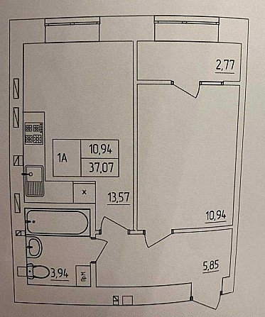 =) ПРОДАМ 1К По переуступці ! Рівне - зображення 4