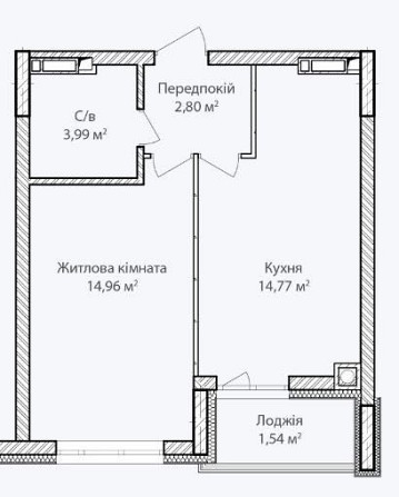 Терміновий продаж однокімнатної квартири в ЖК Бізнес Класу Іrpin - photo 4