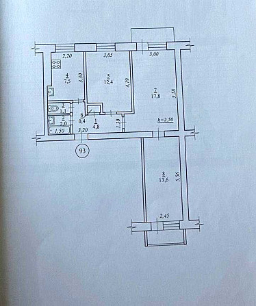 ПРОДАМ 3Х ком Квартиру Недорого 6/9 эт Kam`ianske (Zaporizka obl.) - photo 8