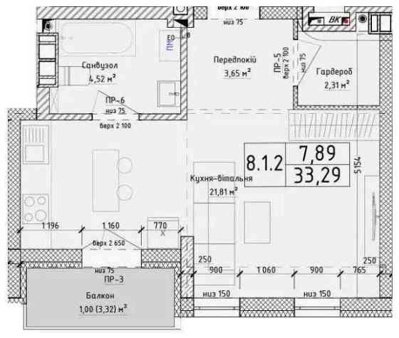 ТОП ! Продам 1 кім квартиру ЖК Struetinsky Residence метро Звіринецька Киев