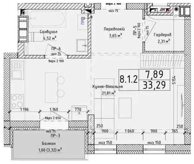 ТОП ! Продам 1 кім квартиру ЖК Struetinsky Residence метро Звіринецька Киев - изображение 4