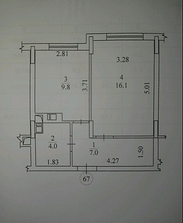 1-кімнатна в заселеному будинку! Газ!!! Bucha - photo 7