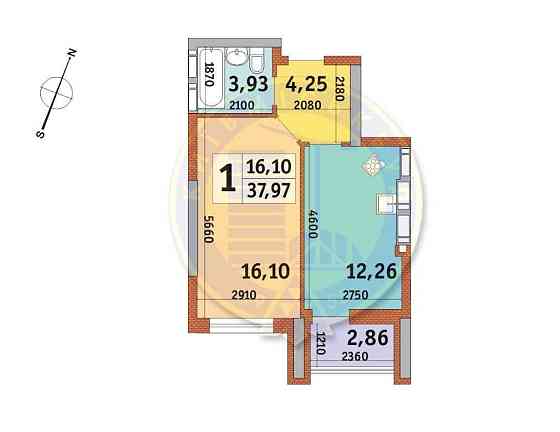 Продажа 1-ком.кв. S-38 м.кв. ЖК Урловский 2. Собственник. без% Kyiv